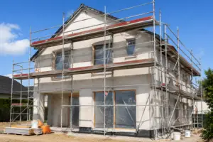 échafaudage maison